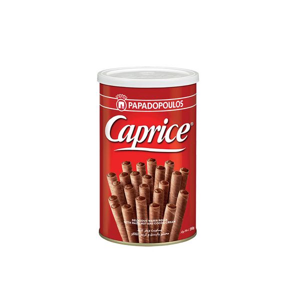 Bánh Quế Nhân Kem Ca Cao Và Hạt Phỉ Caprice Papadopoulos 250G