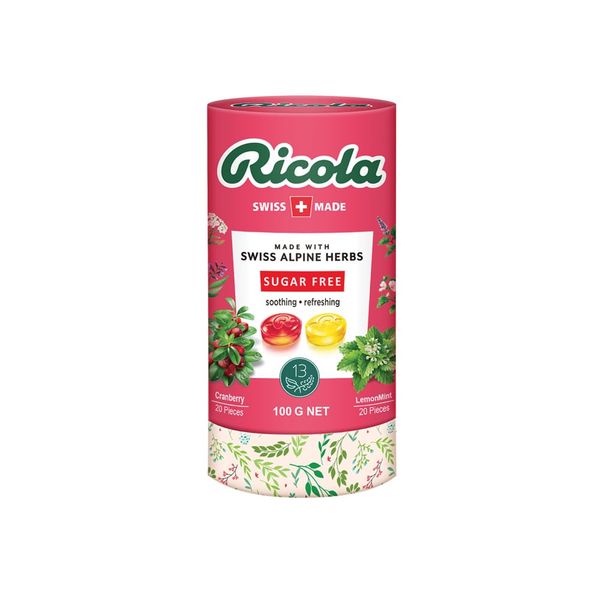 Hộp Kẹo Thảo Mộc Ricola Finest Selection 100g