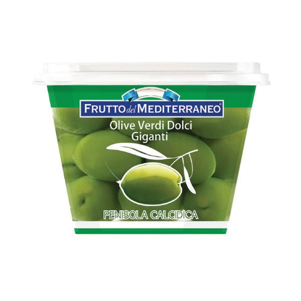 Oliu Ngâm Nước Muối Madama Olivia - Giant Green Sweet Olives