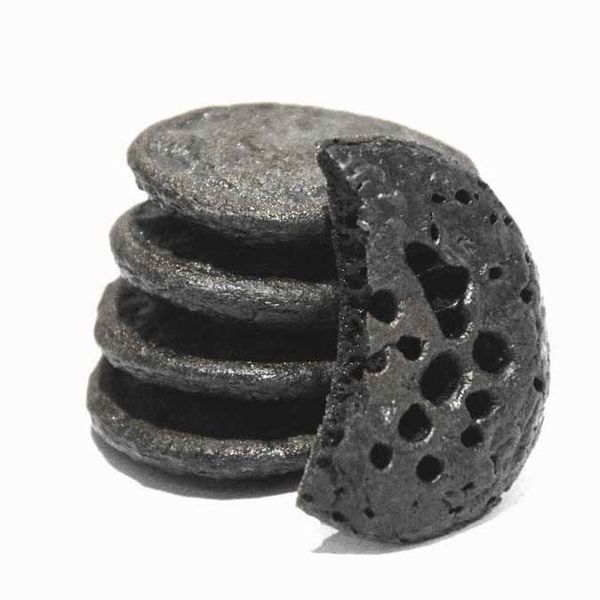 Bánh đông lạnh - Le Monde Des Crȇpes - 240 Mini blinis noirs au charbon végétal 5g*10