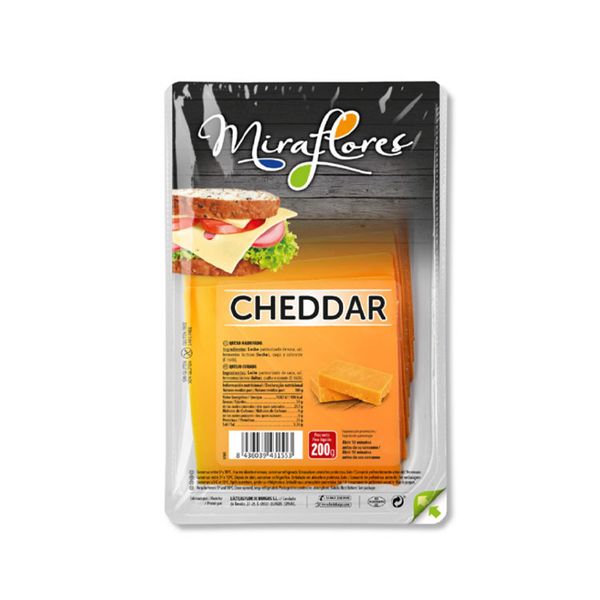 Phô Mai Cheddar Slices 200G Miraflores