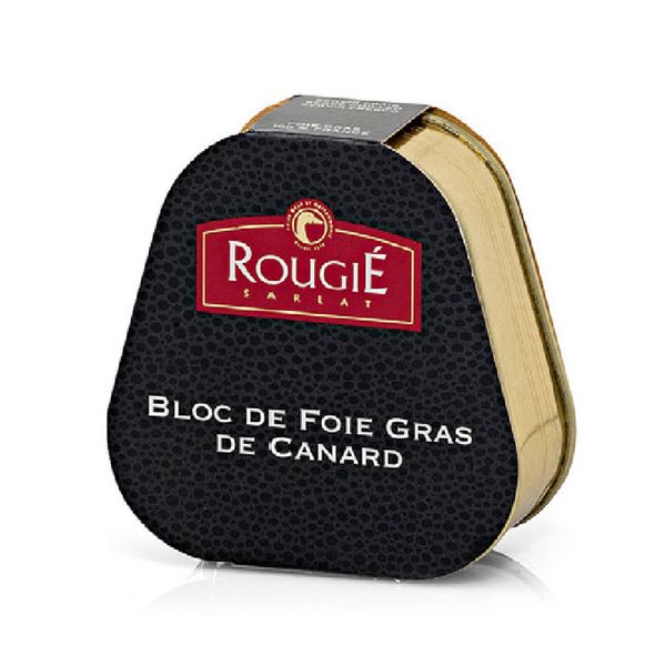 Pate Gan Vịt Rougié Nhập Khẩu Pháp - Bloc De Foie Gras De Canard 75Gr 2 Slices