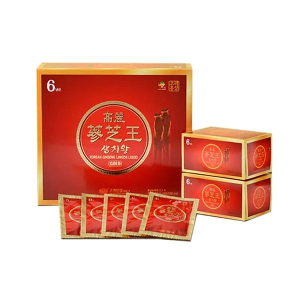 Nước Hồng Sâm Linh Chi Kgs Hàn Quốc 3000Ml (50Ml X 60 Gói)