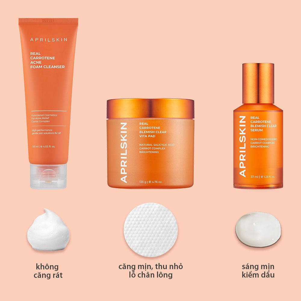 Full Set Sạch Mụn Carrotene