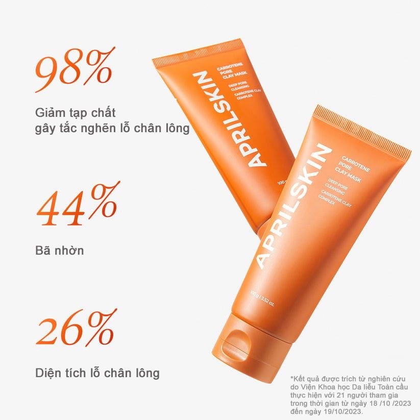 Mặt nạ đất sét se khít lỗ chân lông Carrotene Pore Clay Mask 100g