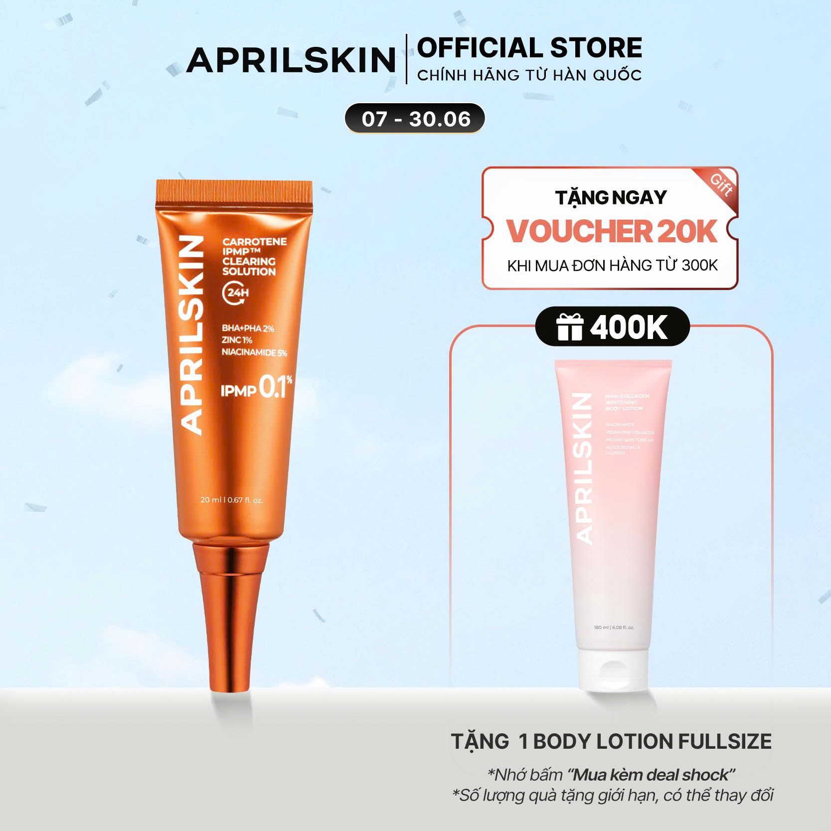 Kem chấm mụn Carrotene IPMP™ Clearing Solution 20ml