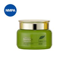 [KEM MỤN] Cải Thiện Da Mụn Deoproce Premium Green Tea Total Solution Cream 100ml