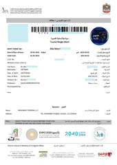 Visa Du Lịch DUBAI