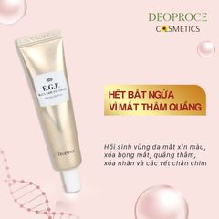 [KEM MẮT] Đánh Bay Bọng Mắt Chiết Xuất Đậu Nành & 7 Loại Thực Vật  Deoproce E.G.F Multi Care Eye Cream 30g