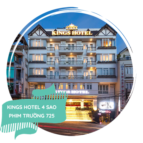 [KING HOTEL 01 ĐÊM ] 4 Sao &  Tham Quan Phim Trường 725 Xương Rồng