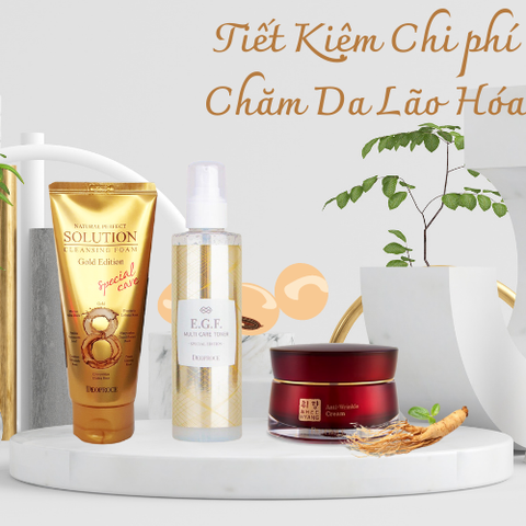 [DA KHÔ] Liệu Trình Tiết Kiệm Chăm Da Lão Hóa