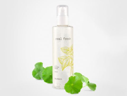 [TONER THẢO MỘC] Cân Bằng Dưỡng Ẩm Chiết Xuất 8 Loai Thảo Mộc  DEOPROCE Real Fresh Vegan Calming Toner 210ml