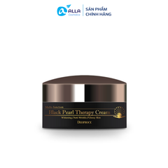 [DƯỠNG DA TRẮNG HỒNG] Chiết Xuất Ngọc Trai Đen  DEOPROCE Black Pearl Therapy Cream 100g