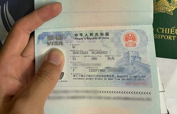 Visa Du Lịch Trung Quốc