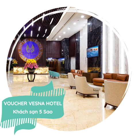 [VESNA HOTEL] 5 Sao Trung Tâm Nha Trang 1 Đêm