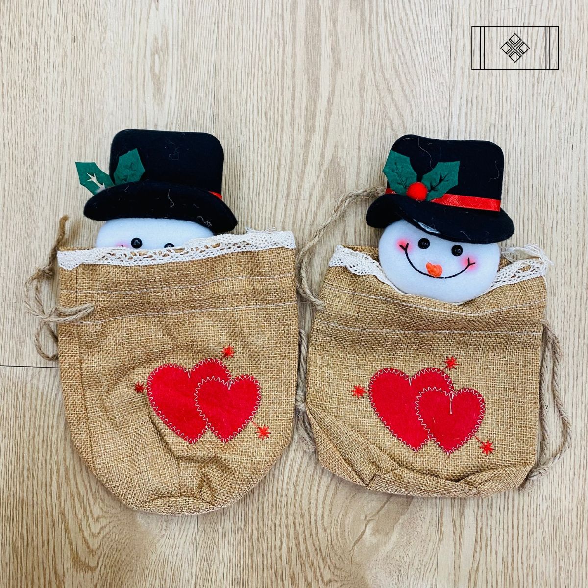 BỘ SƯU TẬP TÚI ĐỰNG QUÀ NOEL