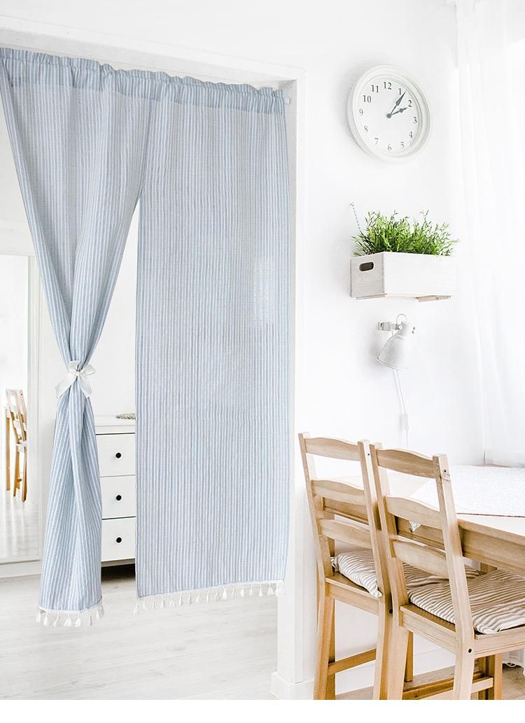 Two-piece Japanese-style curtain