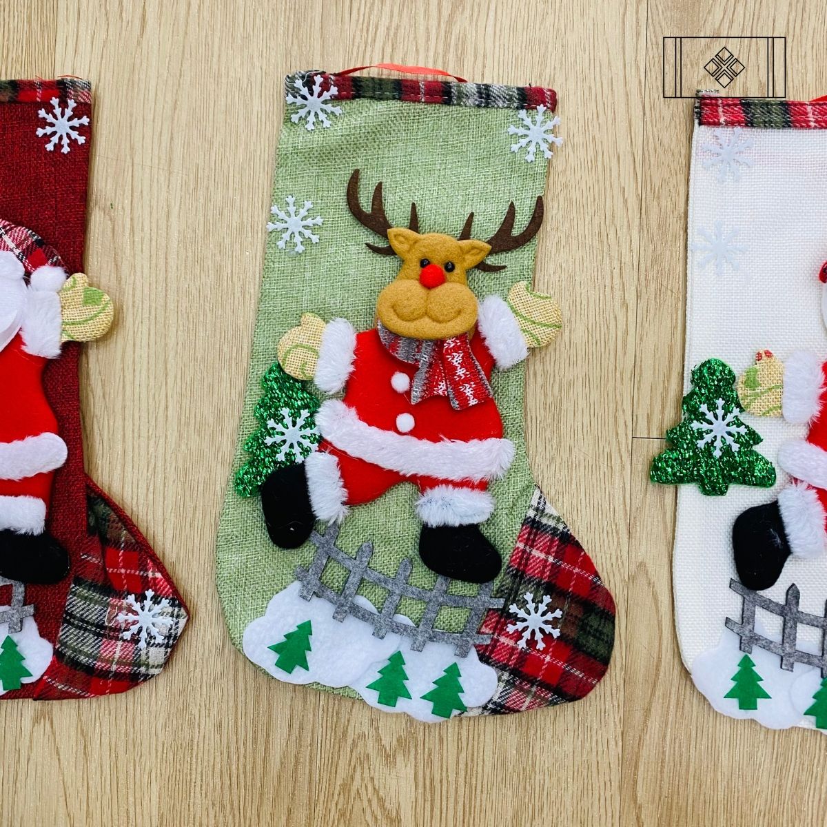  BỘ SƯU TẬP TẤT ĐỰNG QUÀ NOEL 