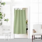  One piece striped jacquard curtain 