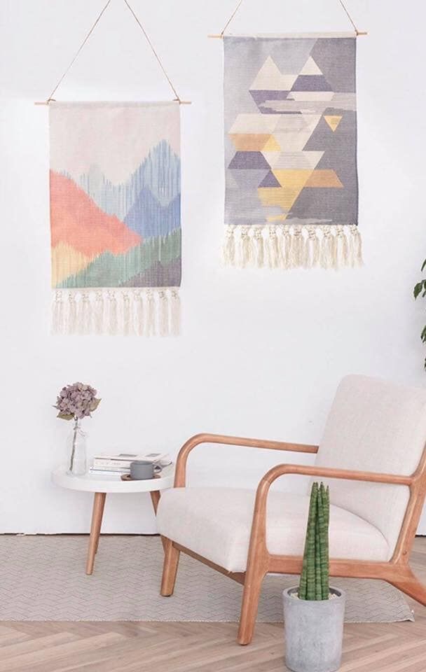 Canvas on the wall