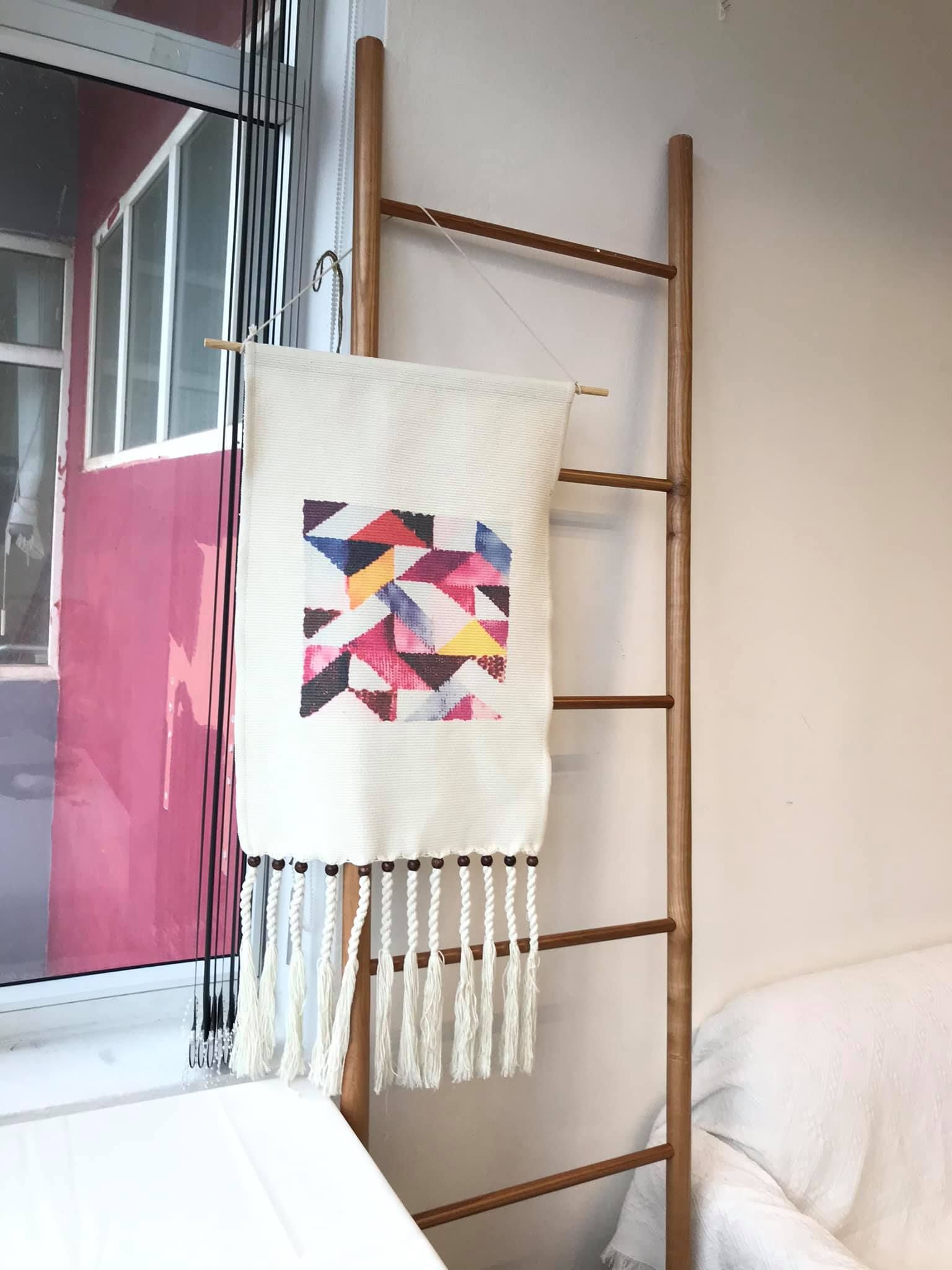Canvas on the wall