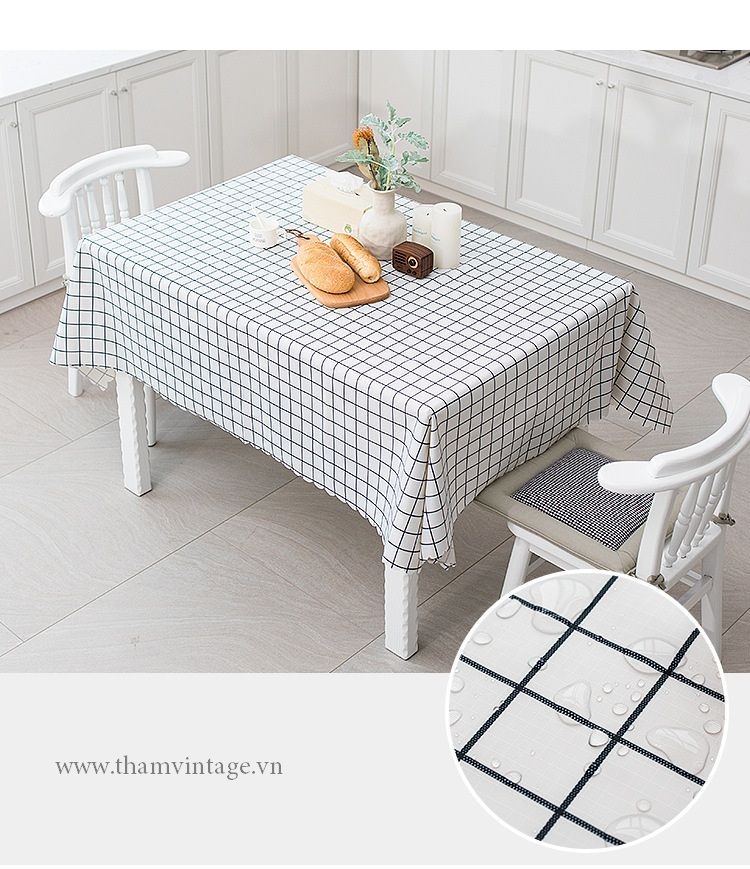 Khăn trải bàn PVC Natural Style