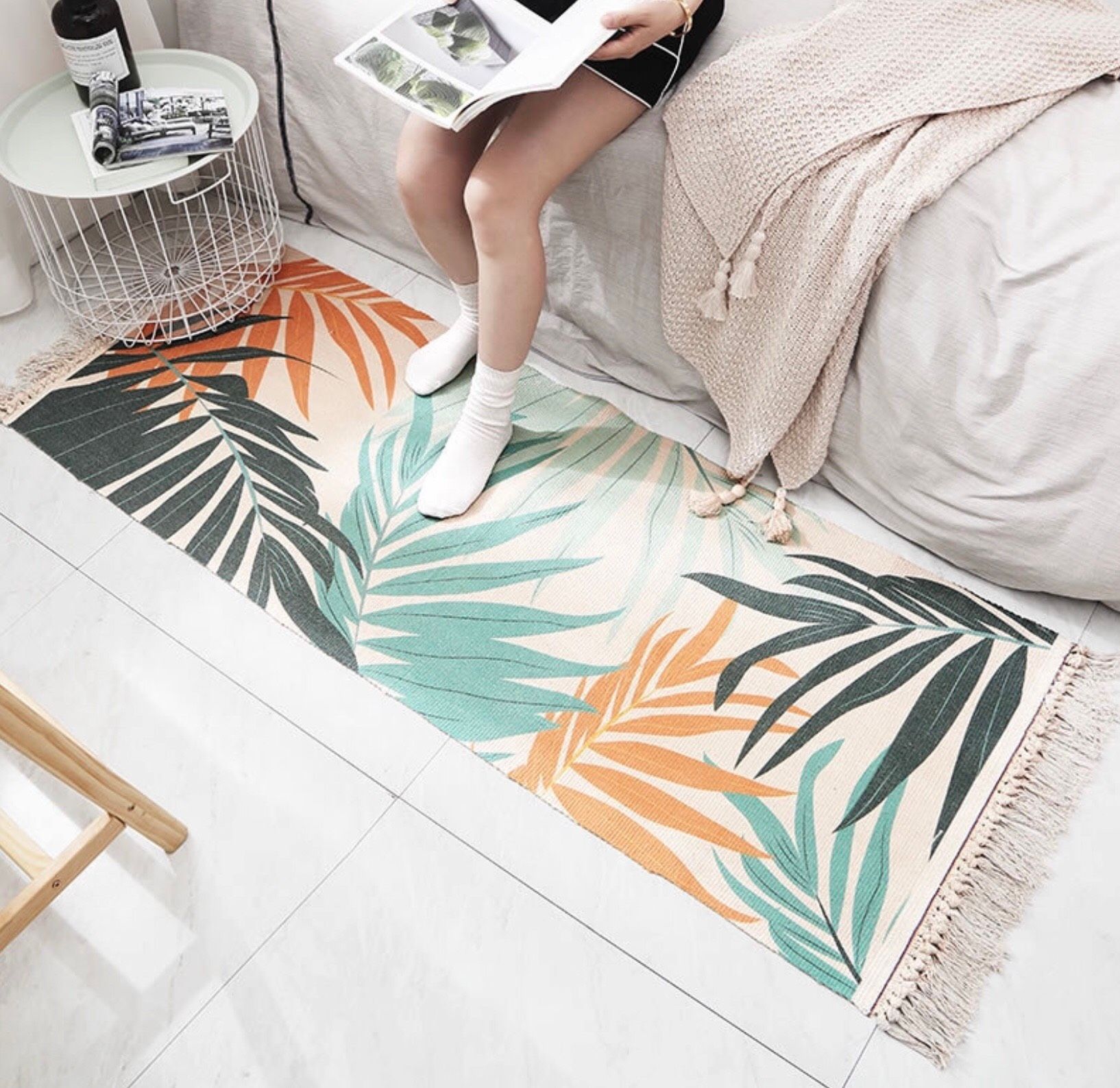 Thảm chân dệt thô YOUNGSTYLE