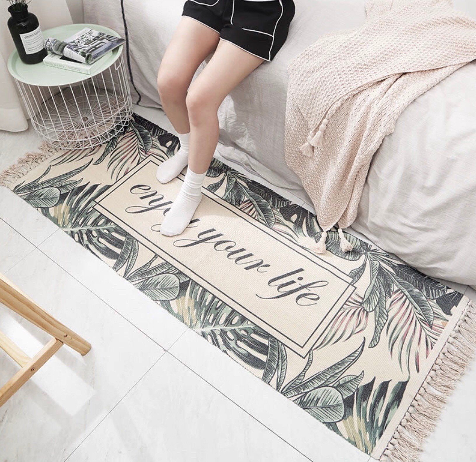 Thảm chân dệt thô YOUNGSTYLE
