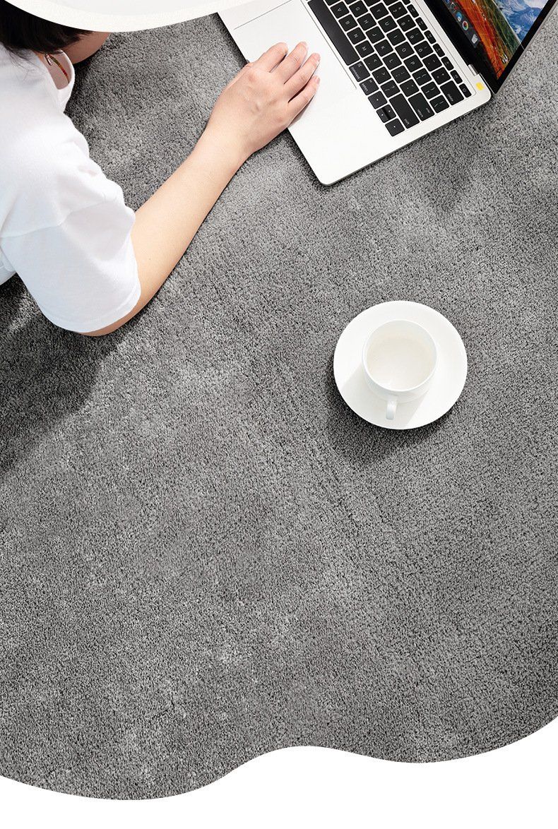 Thảm tròn len cừu cashmere