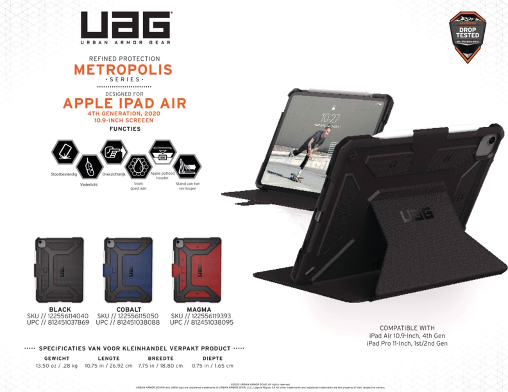 Ốp Metropolis cho iPad Air 10.9
