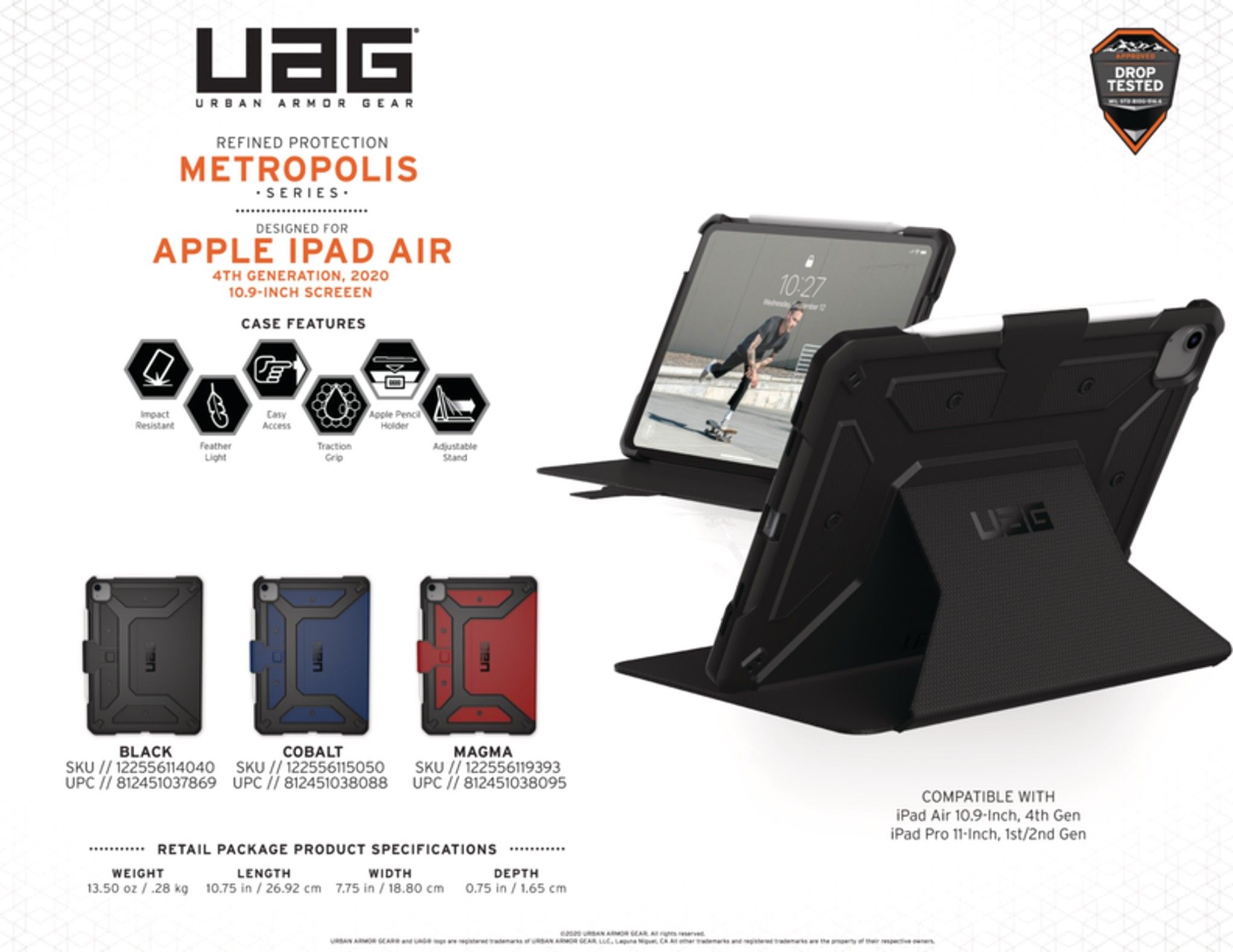 Ốp Metropolis cho iPad Air 10.9