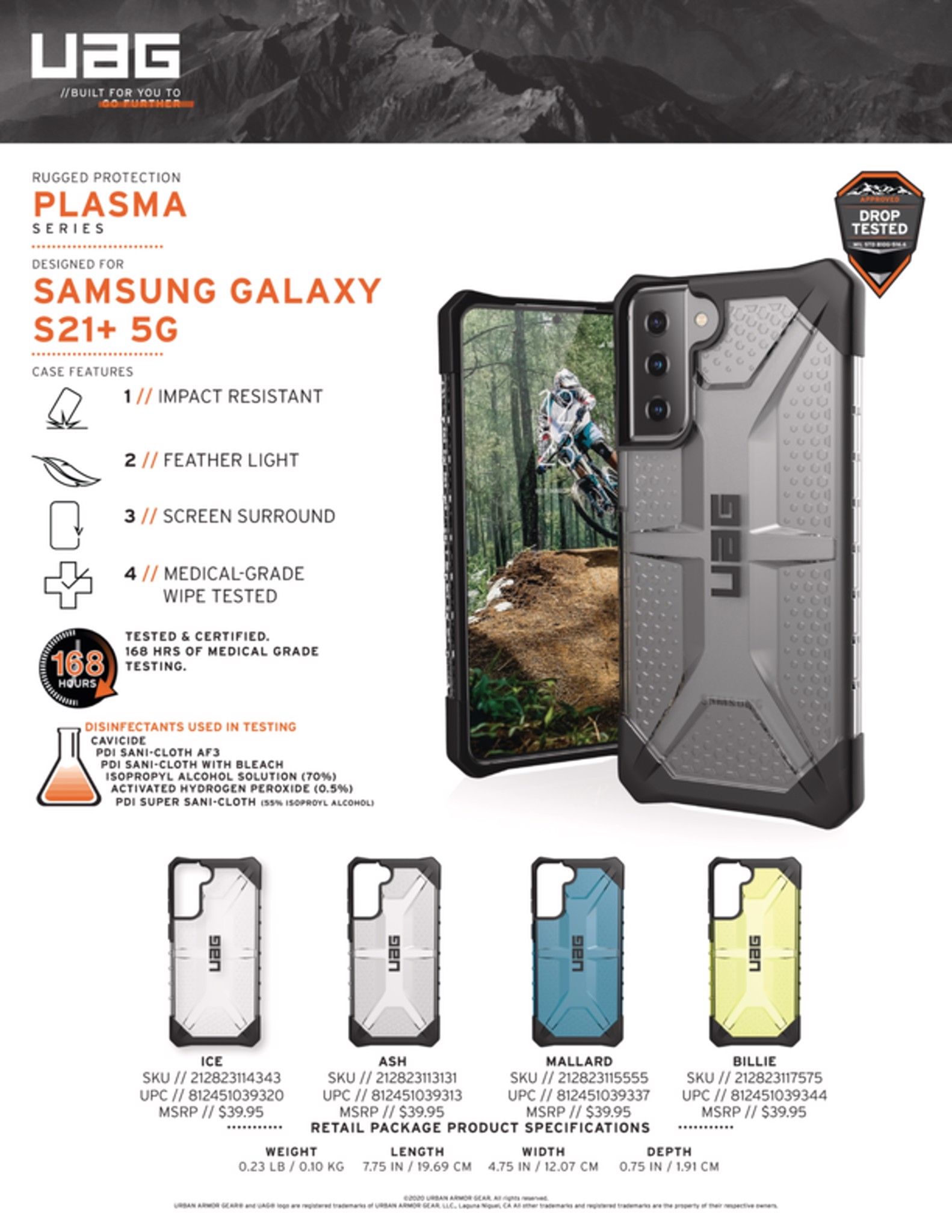  Ốp lưng Plasma cho Samsung Galaxy S21 Plus/S21 Plus 5G [6.7-inch] 