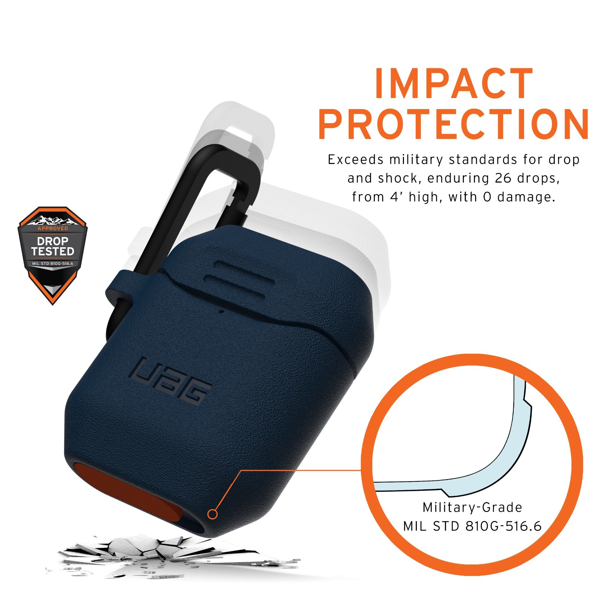 Ốp dẻo UAG Silicon V2 cho AirPods Gen 1/2