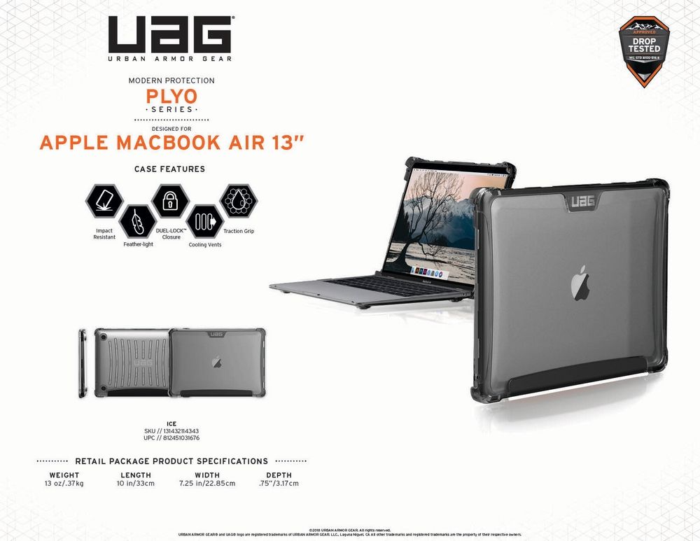 Ốp Plyo cho Apple MacBook Air 2018-2020