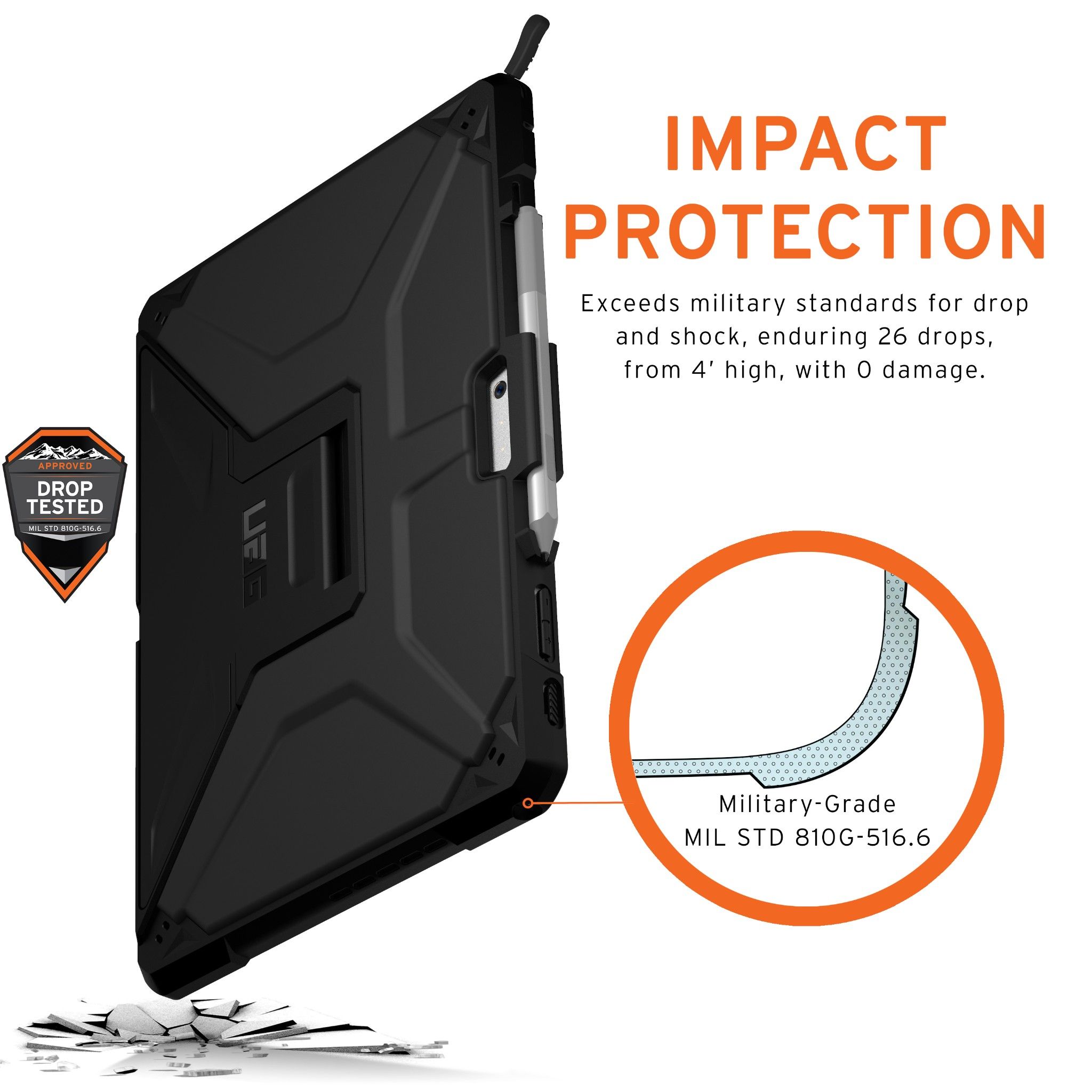 Ốp lưng UAG Metropolis SE cho Microsoft Surface Pro 7/6/5/LTE/4