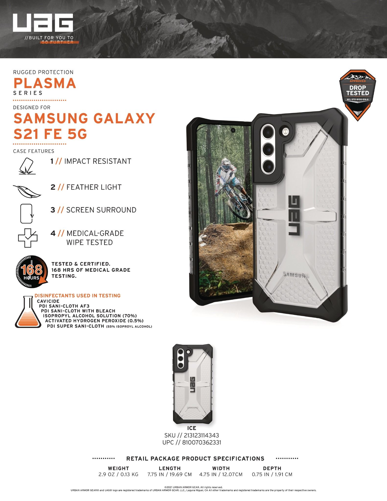  Ốp lưng Plasma cho Samsung Galaxy S21 FE/FE 5G [6.41-inch] 