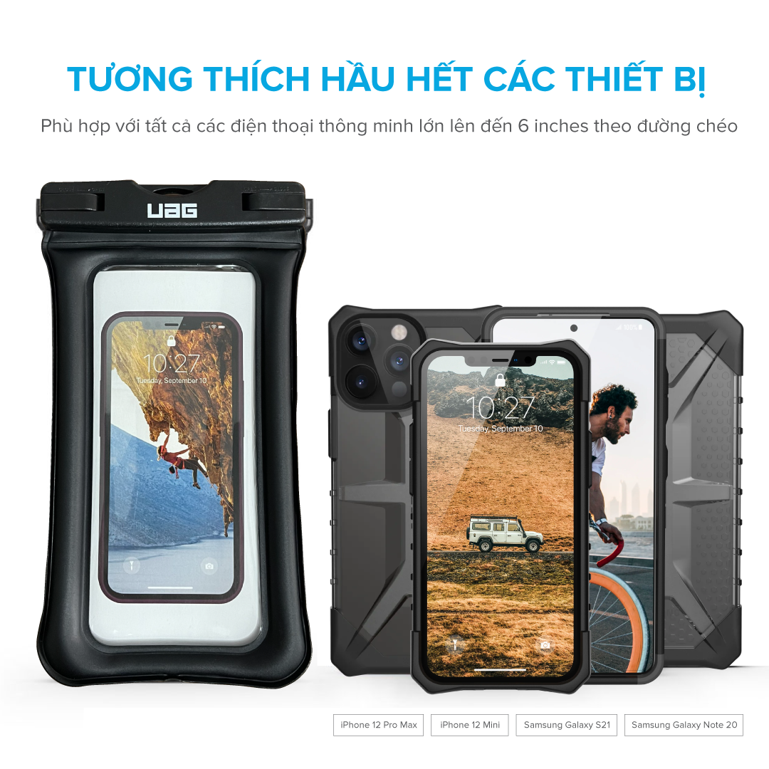  Combo phụ kiện UAG (Túi chống nước + Túi canvas + Nón) 