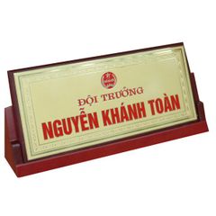 Làm biển chức danh quân đội lấy ngay giá rẻ