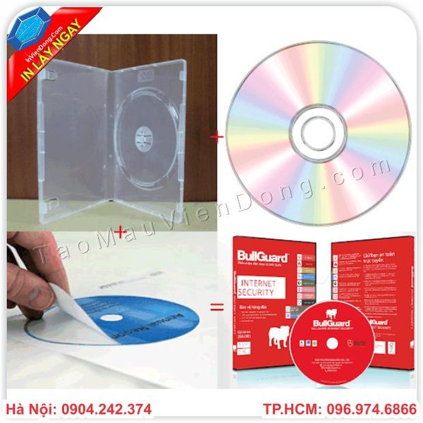 Dịch vụ sao chép đĩa CD/DVD giá rẻ, lấy ngay Hà Nội