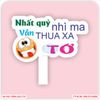 In hashtag cầm tay họp lớp