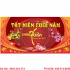 In Banner Backdrop Tất Niên Cuối Năm