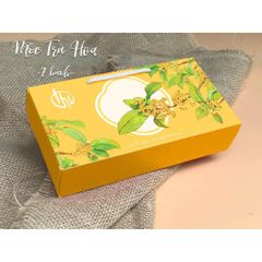 HỘP BÁNH MỘC TRÀ HOA 2 BÁNH GIÁ RẺ CÓ SẴN