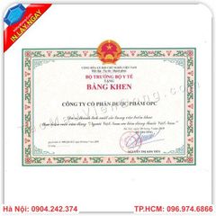 Địa chỉ in chứng chỉ tại Sơn Tây