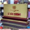 Biển chức danh đế gỗ cao cấp giá rẻ đẹp tại Hà Nội