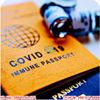 Vỏ da đựng passport miễn dịch covid