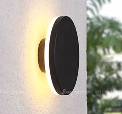 Đèn tường hiện đại LED hiện đại tròn màu đen VLDTHD-117