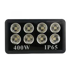 GS Đèn pha led công suất cao 400w điện áp 220v AC, ánh sáng 6000k, 130Lm/W, IP65, CRI >80ra, kích thước D625*355*90, GSCSC400-6K