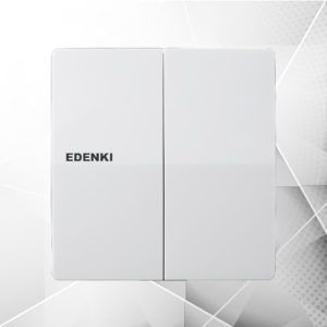 EDK Bộ công tắc trung gian đôi, màu trắng EE-302