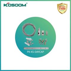 Kosoom phụ kiện đèn thả văn phòng bộ dây treo PK-KS-DAYCAP