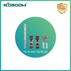 Kosoom phụ kiện đèn thả văn phòng bộ tai kẹp gắn trần sọc PK-KS-TY
